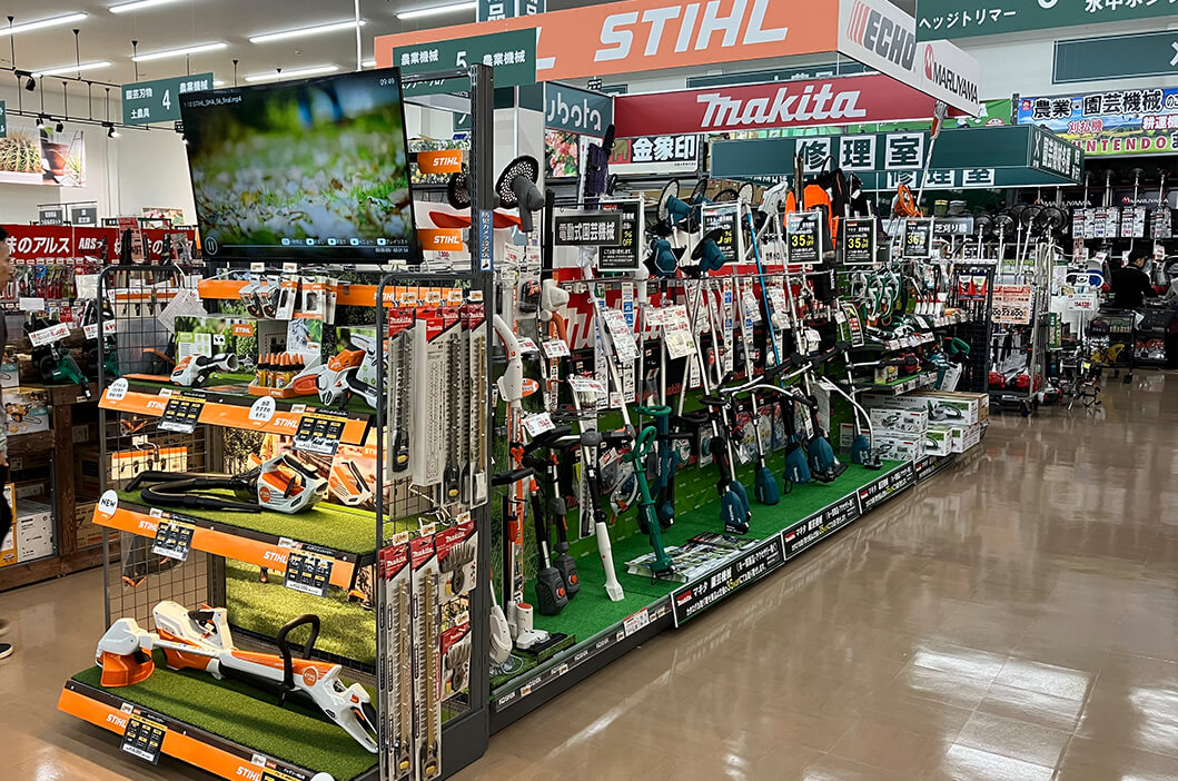 ジュンテンドー 萩店の店舗内の様子