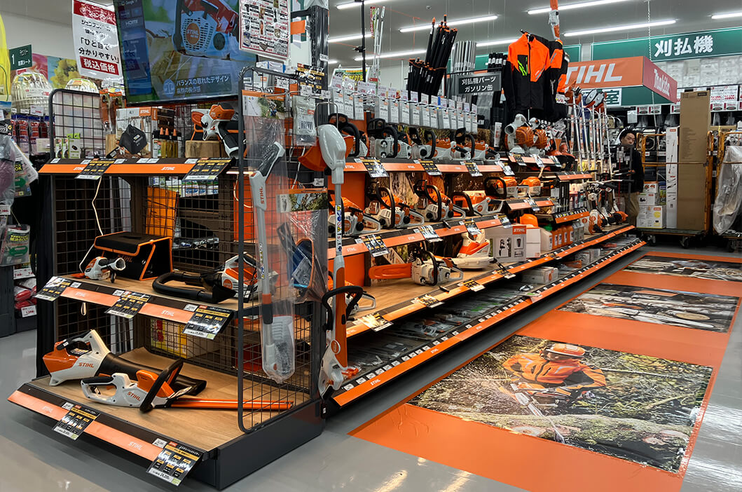 ジュンテンドー 野上店の店舗内の様子